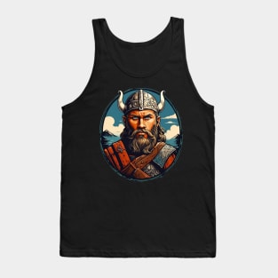 Viking Warrior Art Tank Top